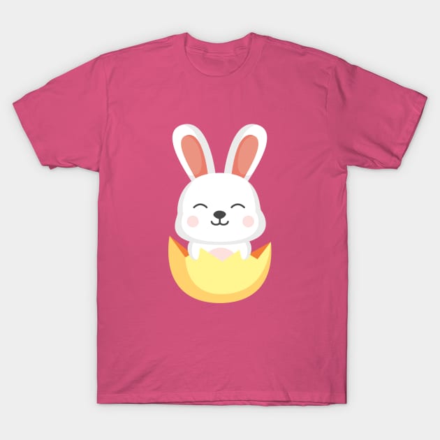 Easter Bunny T-Shirt by vladocar